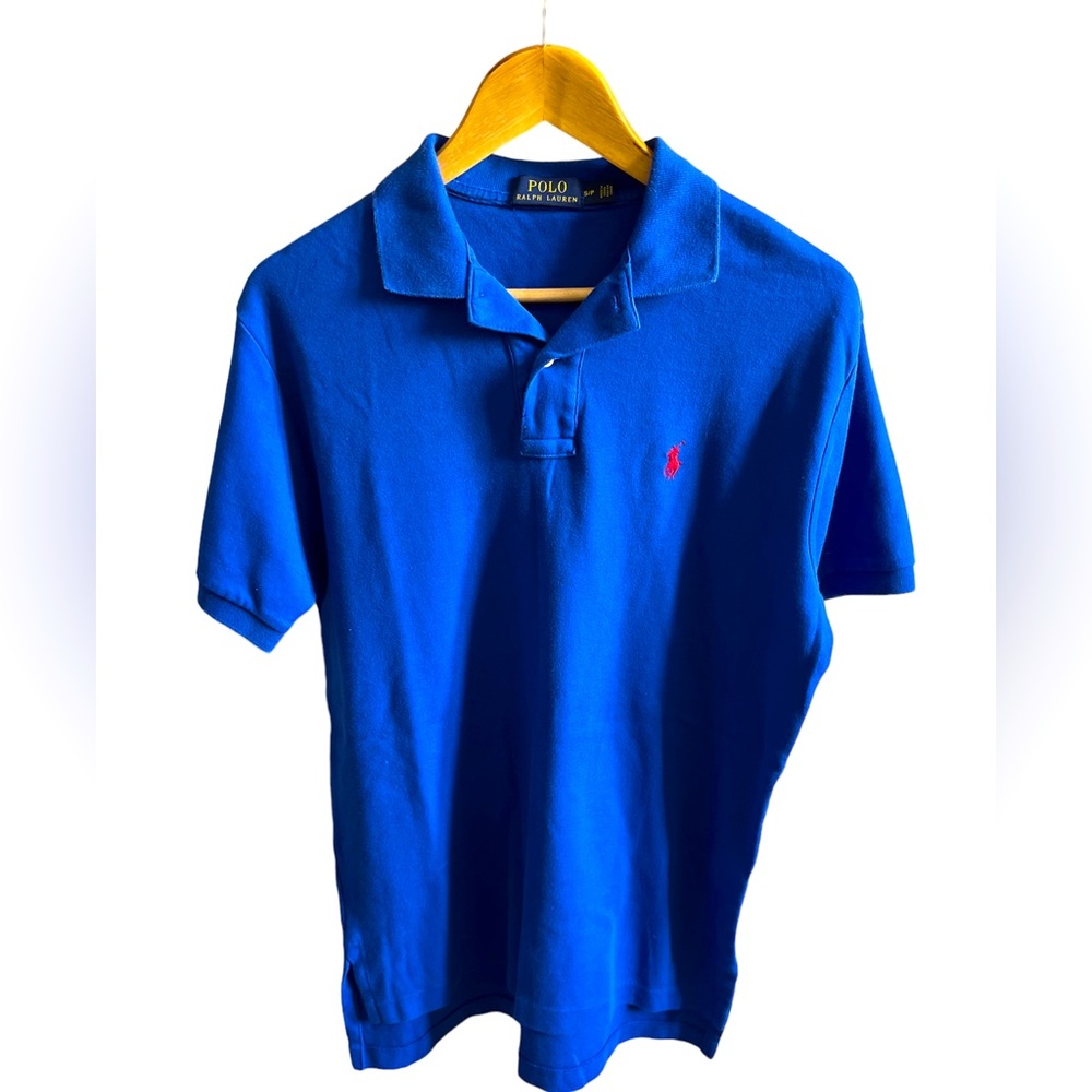 Polo Ralph Lauren Short sleeved Polo Shirt Sz S Royal Blue